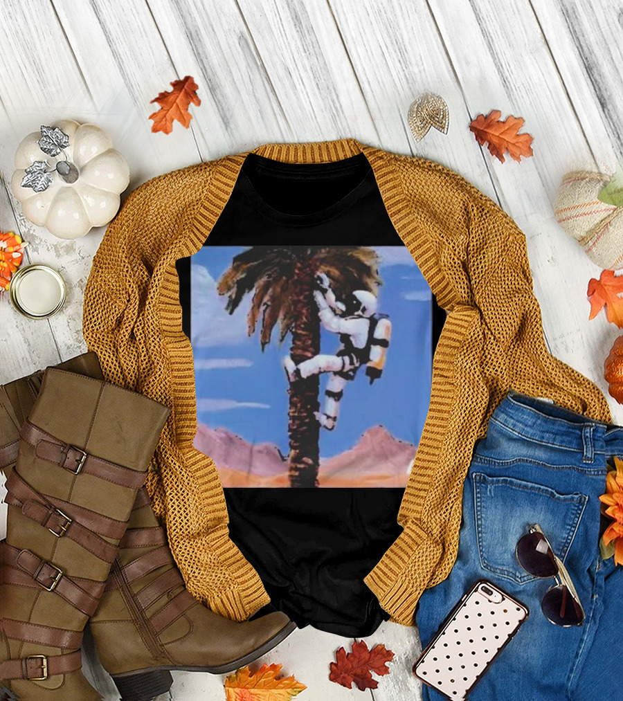 Reasonable Doubt S02 Mckinley Freeman Astronaut Climbing Palm T-Shirt
