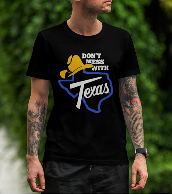 Don't Mess With Texas State Bobcats Football Cowboy T-Shirt