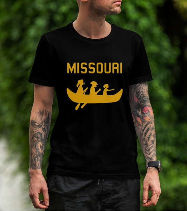 Missouri Logboat Brewing Family Canoe Adventure T-Shirt