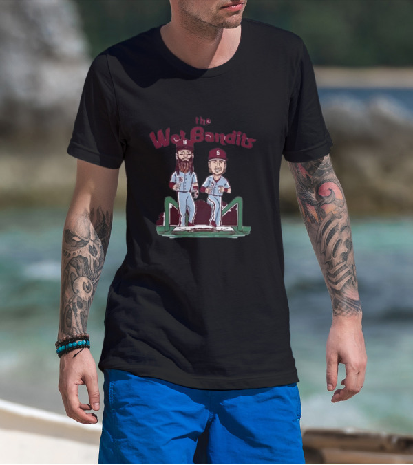 Brandon Marsh Bryson Stott The Wet Bandits Philadelphia Phillies MLB T-Shirt