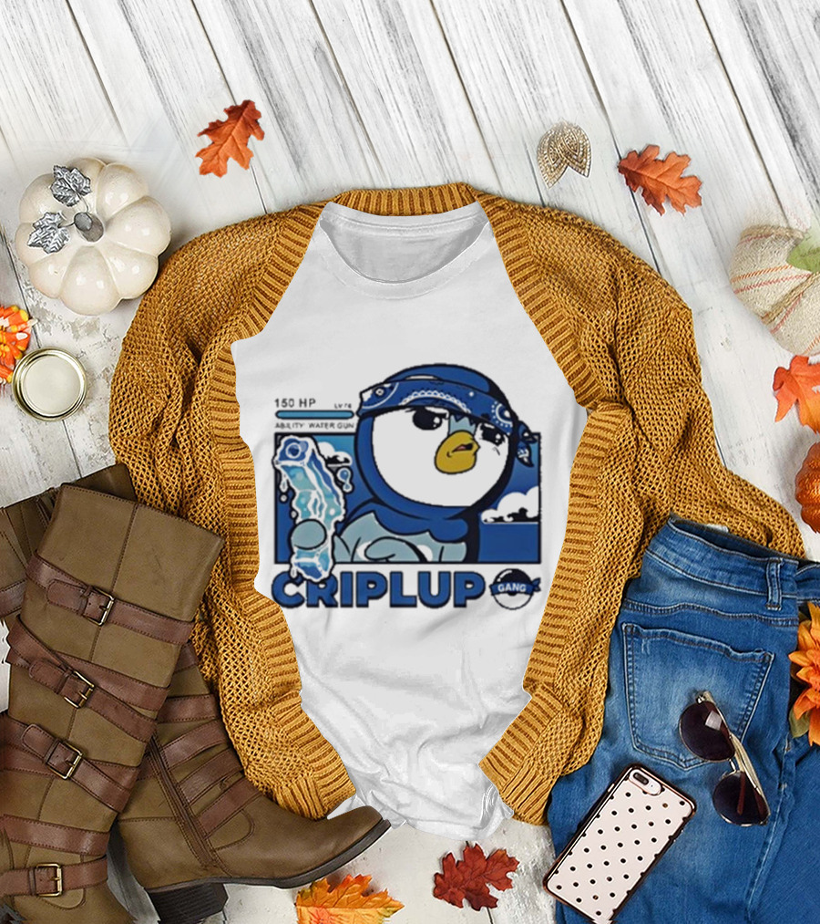 Criplup 150 HP Water Gun 2024 Impjcomics T-Shirt