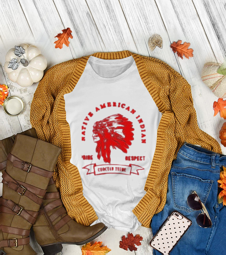 Native American Indian Pride Respect Choctaw Tribe T-Shirt