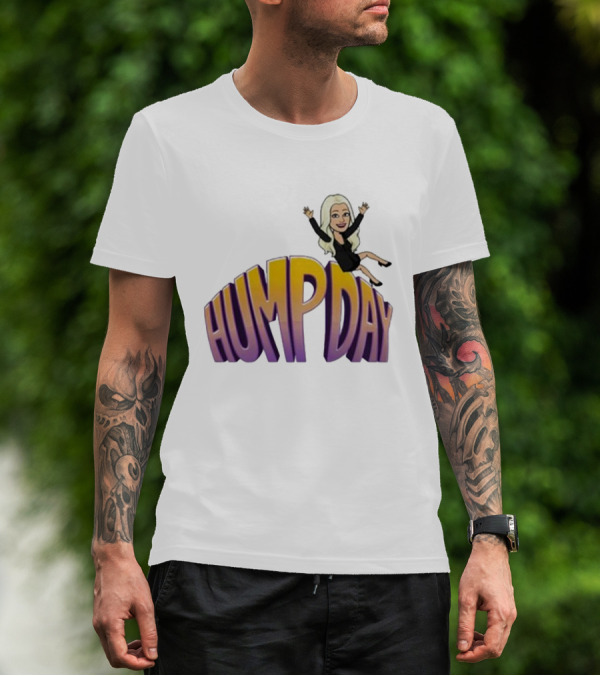 Debbie Quasimodo Hump Day Cartoon Character Text T-Shirt