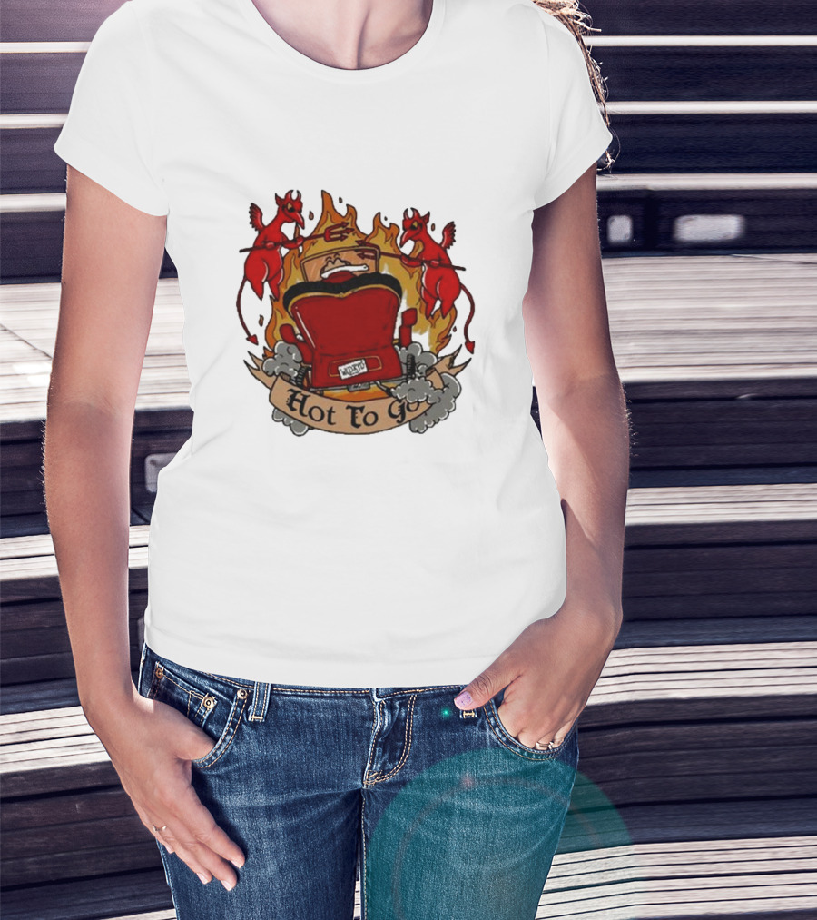 Hot To Go Flames Racing Devils Ryan L Wldryd T-Shirt