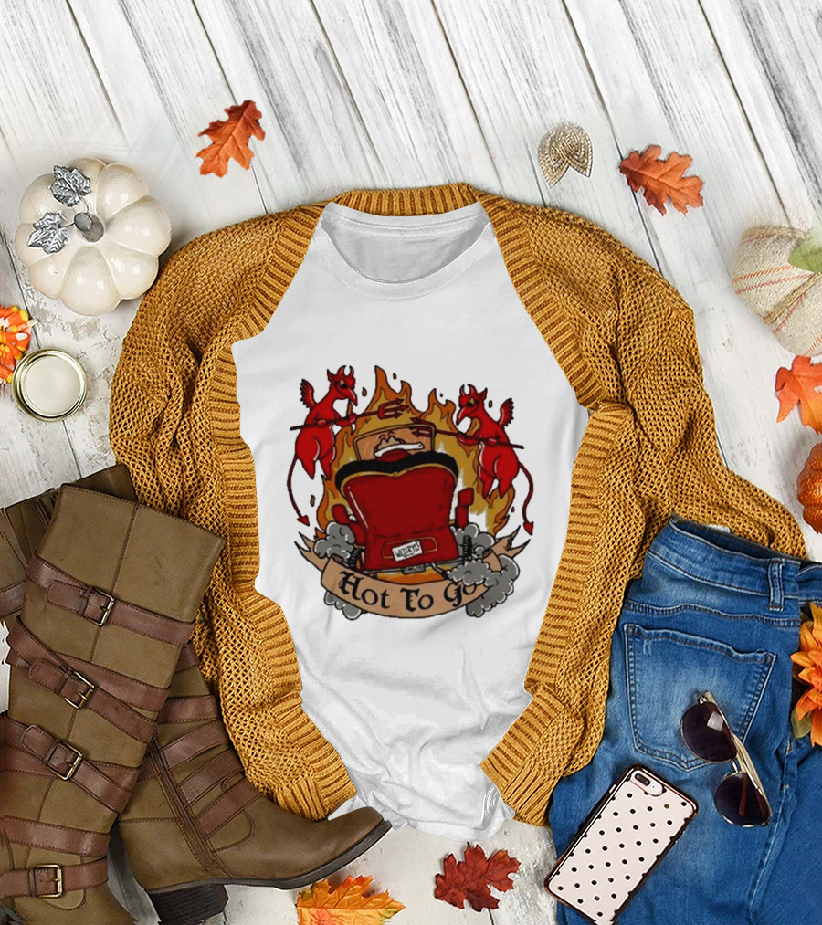 Hot To Go Flames Racing Devils Ryan L Wldryd T-Shirt