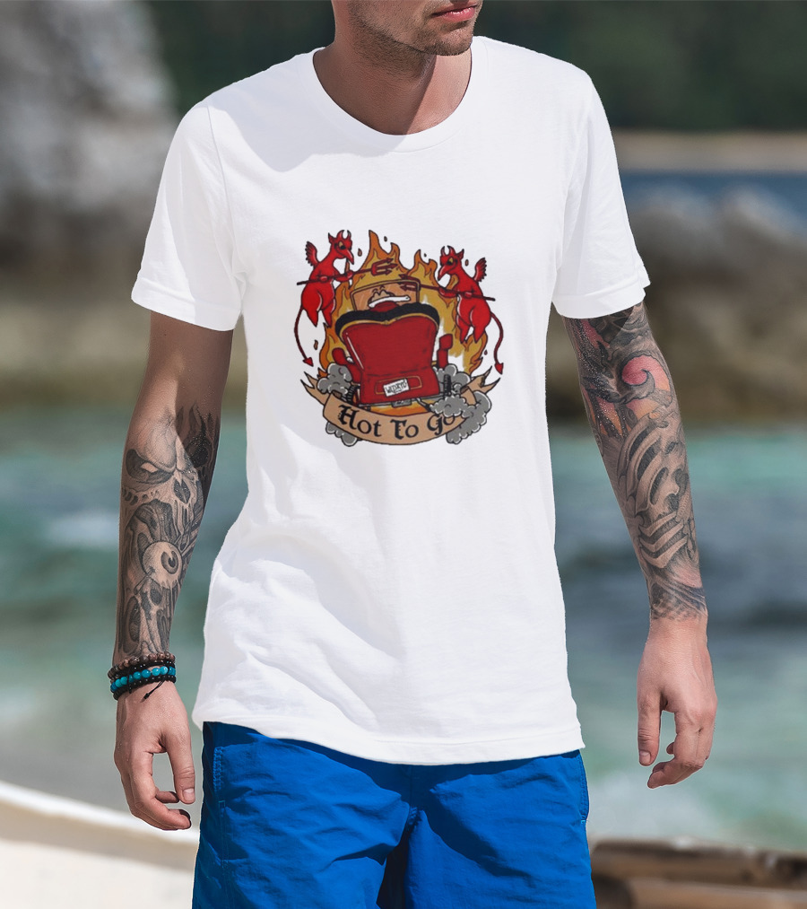 Hot To Go Flames Racing Devils Ryan L Wldryd T-Shirt