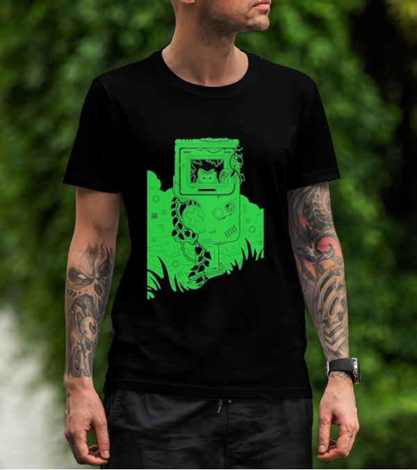Abandoned Glow Retro Creature Drew Wise T-Shirt