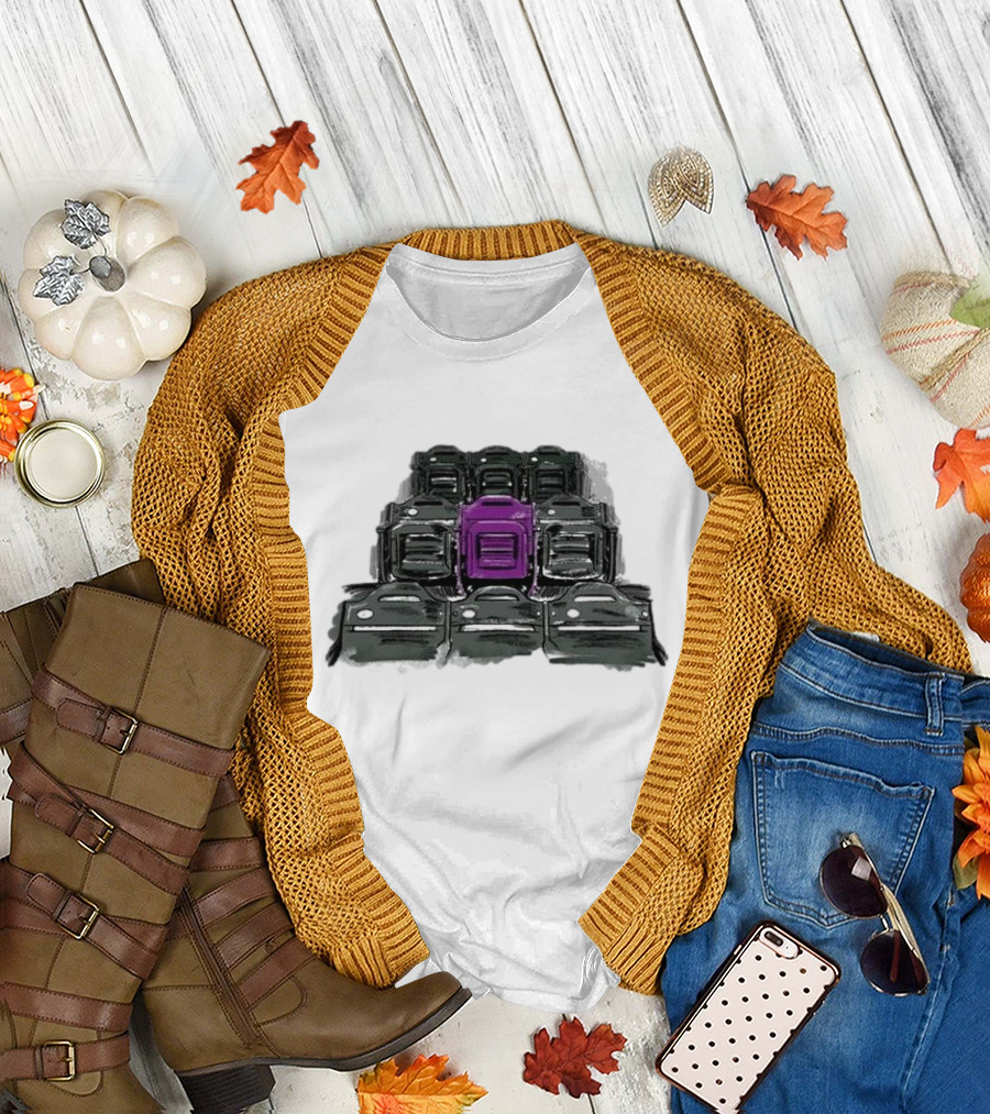 We Gotta Believe the Purple Seat Amidst Black Rows T-Shirt