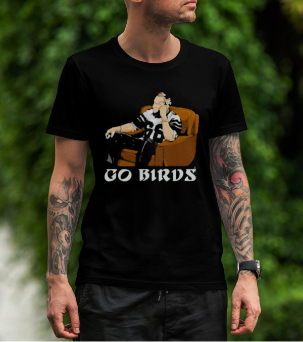 Go Birds Andy Reid Chair Football Fan T-Shirt