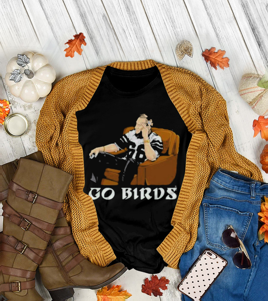Go Birds Andy Reid Chair Football Fan T-Shirt