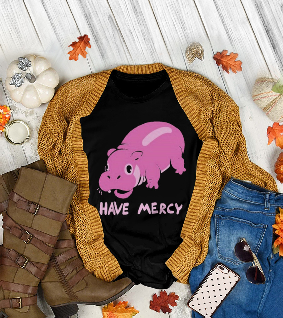 Have Mercy Pink Hippo T-Shirt
