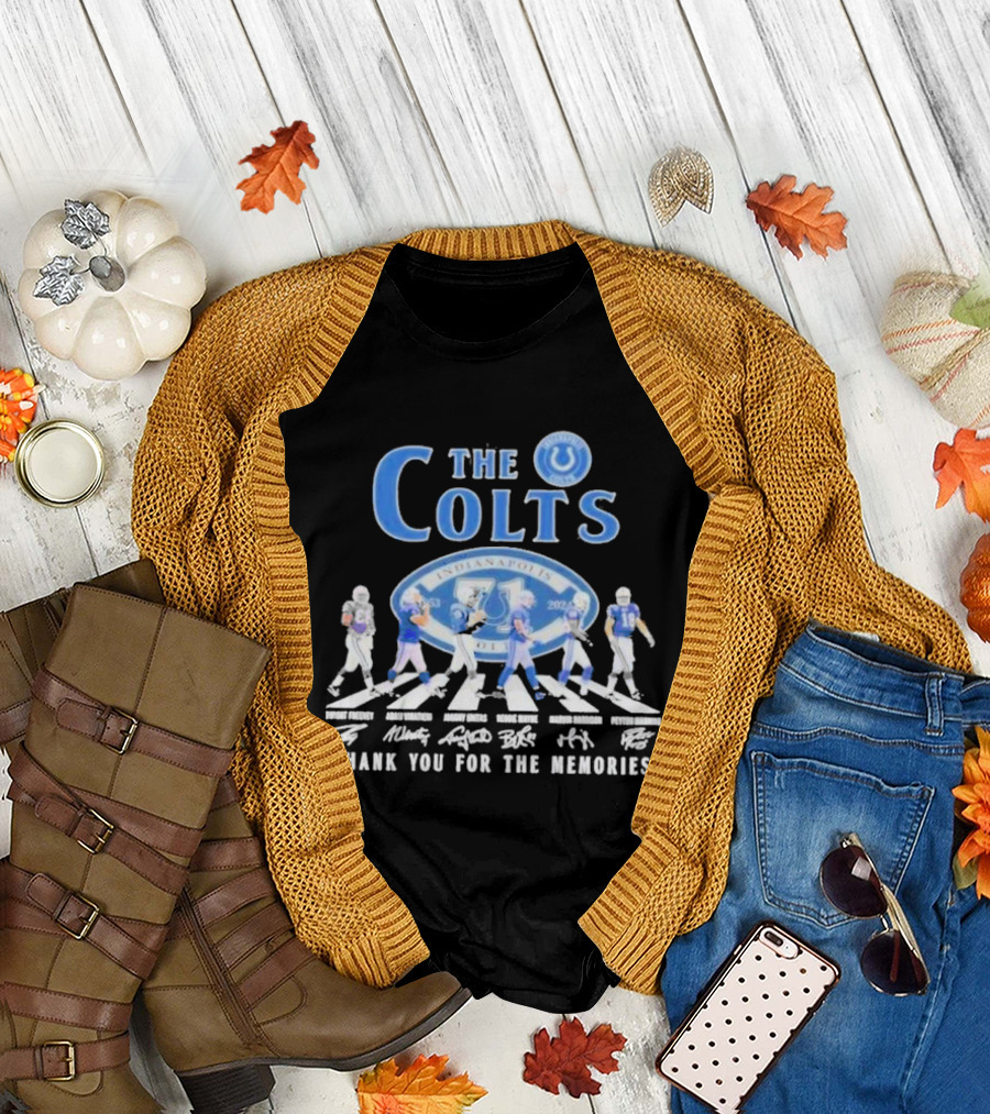 The Colts Indianapolis Colts Legends Thank You for the Memories T-Shirt