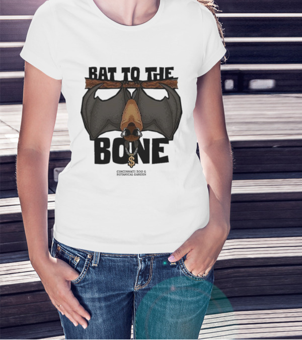 Bat To The Bone Cincinnati Zoo And Botanical Garden T-Shirt