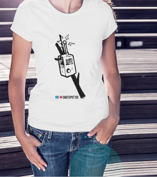 Raymond Lopez Walkie-Talkie Shotspotter Broken Signal T-Shirt