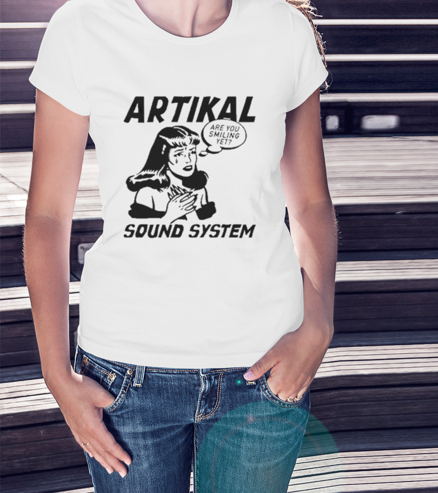 Artikal Sound System Are You Smiling Yet Comic T-Shirt