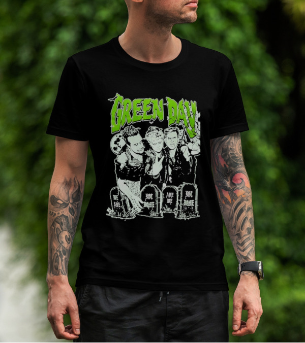 Green Day Zombies You Are We Are Glow-In-The-Dark T-Shirt