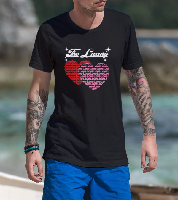 The Luxury Jacey Love Heart T-Shirt