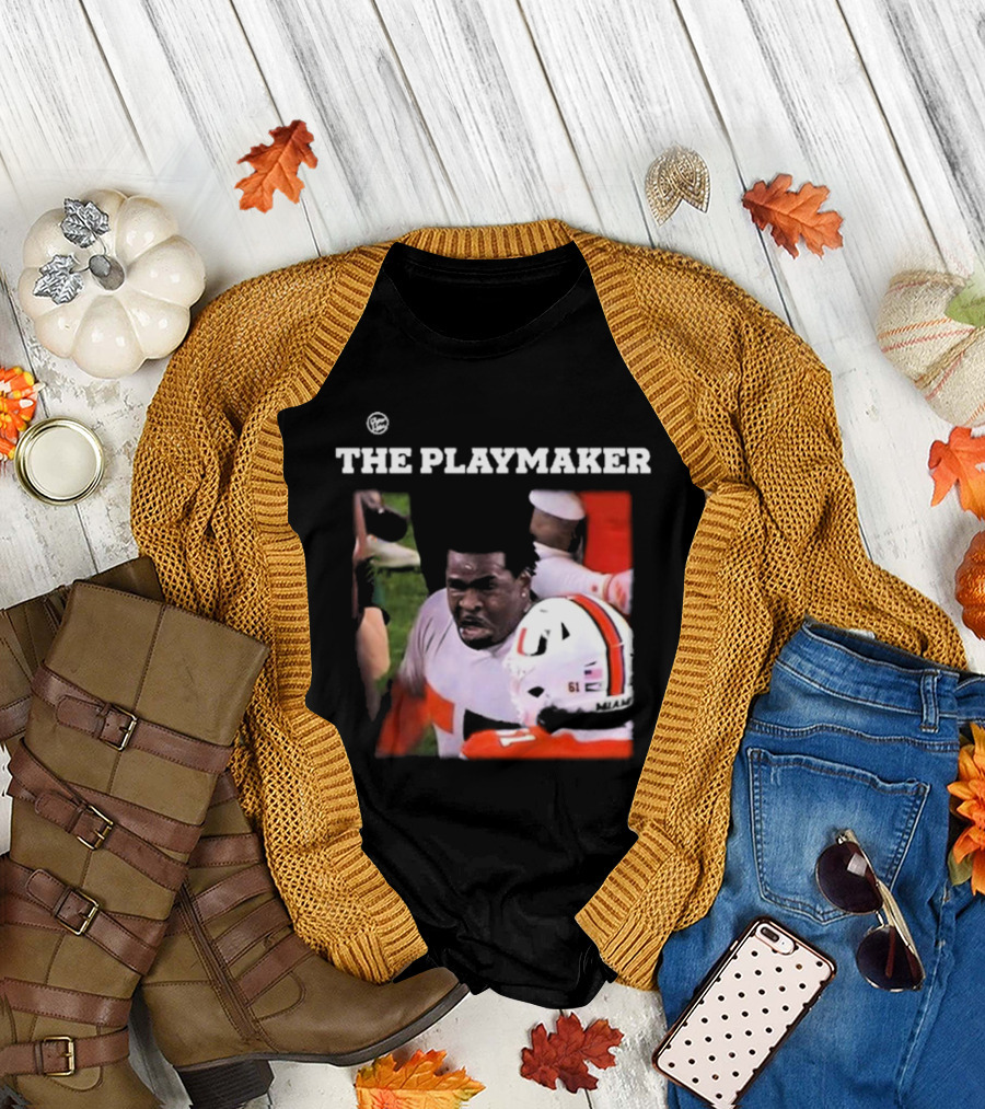 The Playmaker Michael Irvin Miami Hurricanes T-Shirt