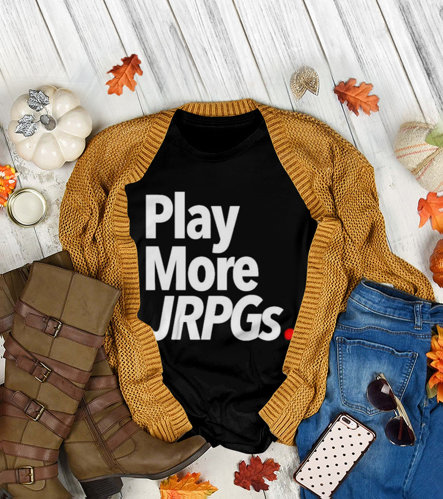 Play More JRPGs T-Shirt