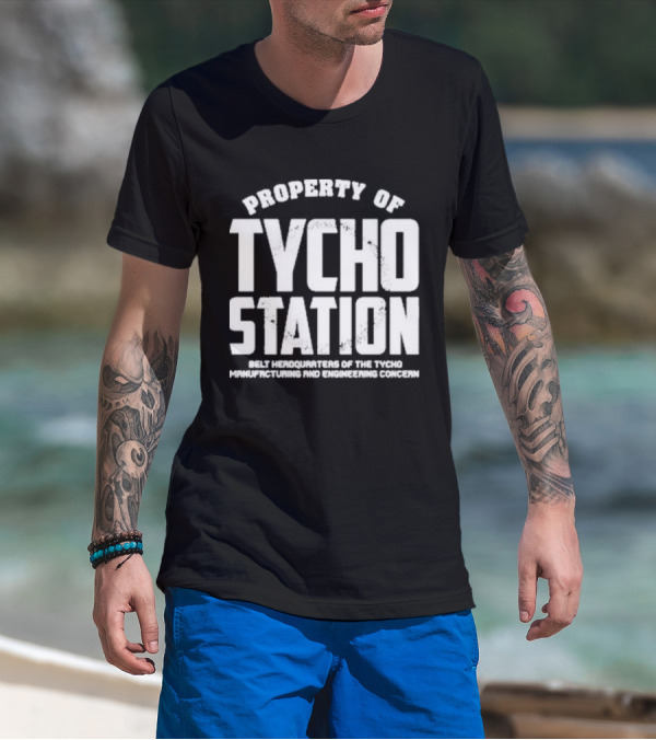 Property Of Tycho Station Belt Headquarters Tycho Manufacturing And Engineering Concern T-Shirt