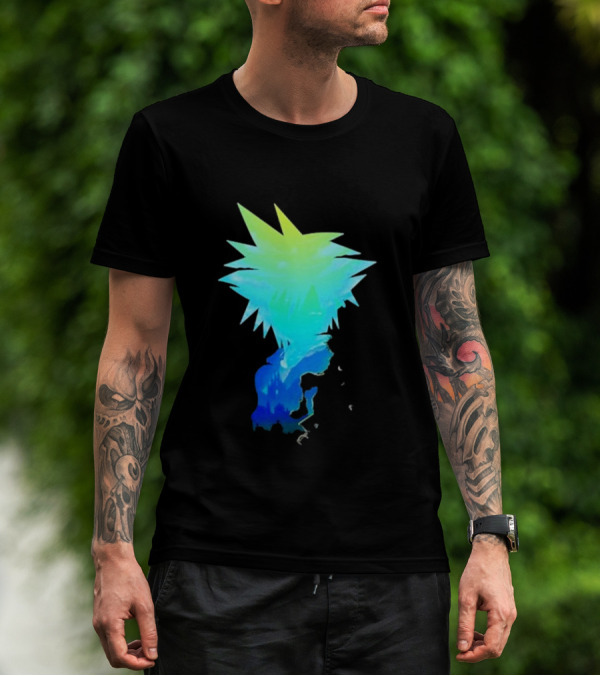 The Key Donnie Spiky Neon Profile T-Shirt