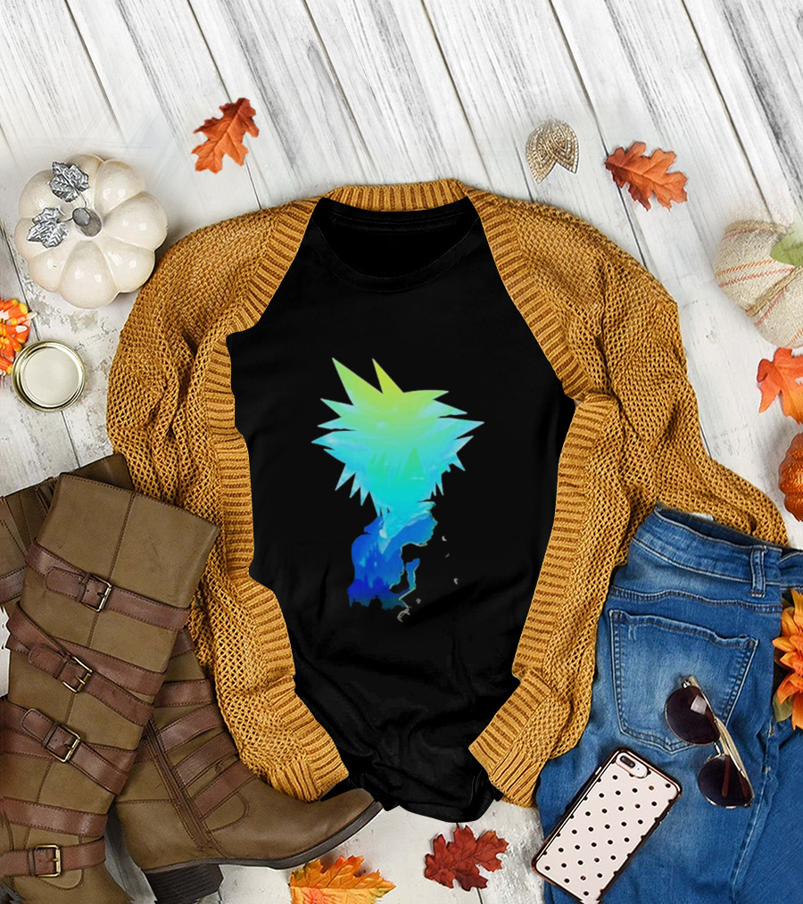 The Key Donnie Spiky Neon Profile T-Shirt