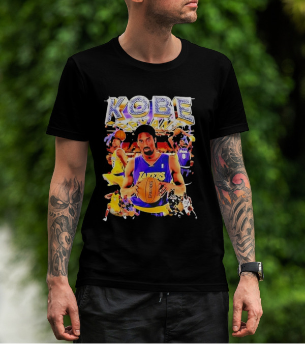 Kobe Bryant Lakers Basketball T-Shirt