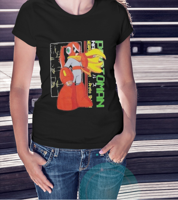 MegaMan Proto Man Robot Hero T-Shirt