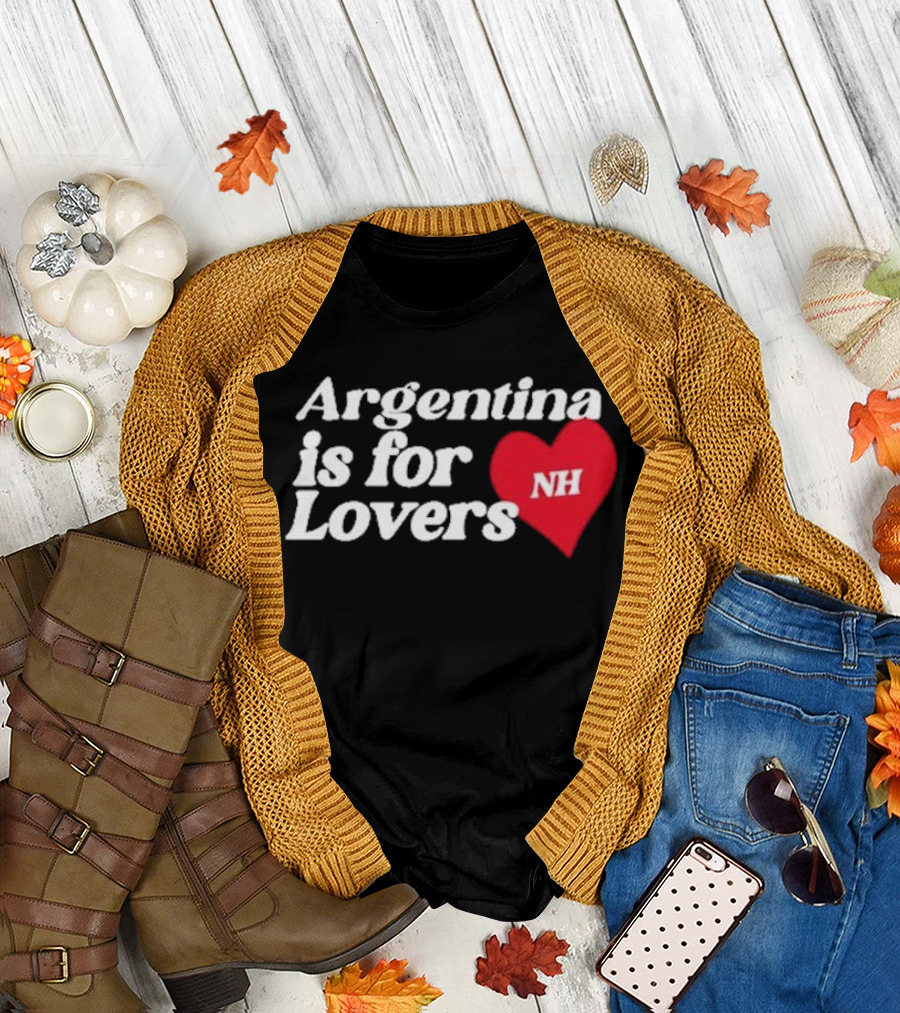 Niall Horan NH Argentina Is For Lovers Heart T-Shirt