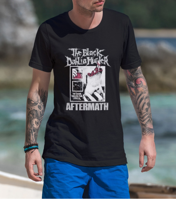 The Black Dahlia Murder The Shame Embless Pain Living In Aftermath T-Shirt
