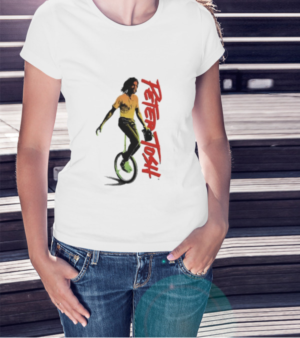 Peter Tosh Unicycle Ride Musician T-Shirt
