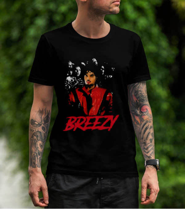 Breezy Thriller Jacket Midnight T-Shirt