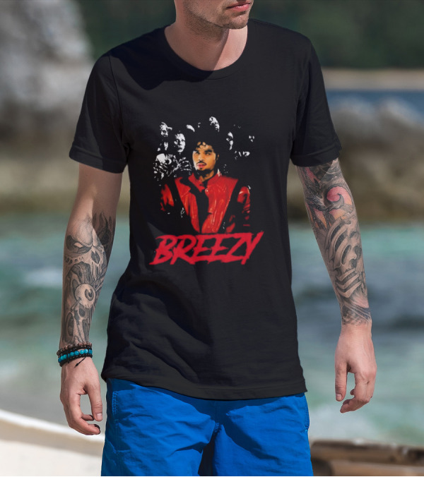 Breezy Thriller Jacket Midnight T-Shirt