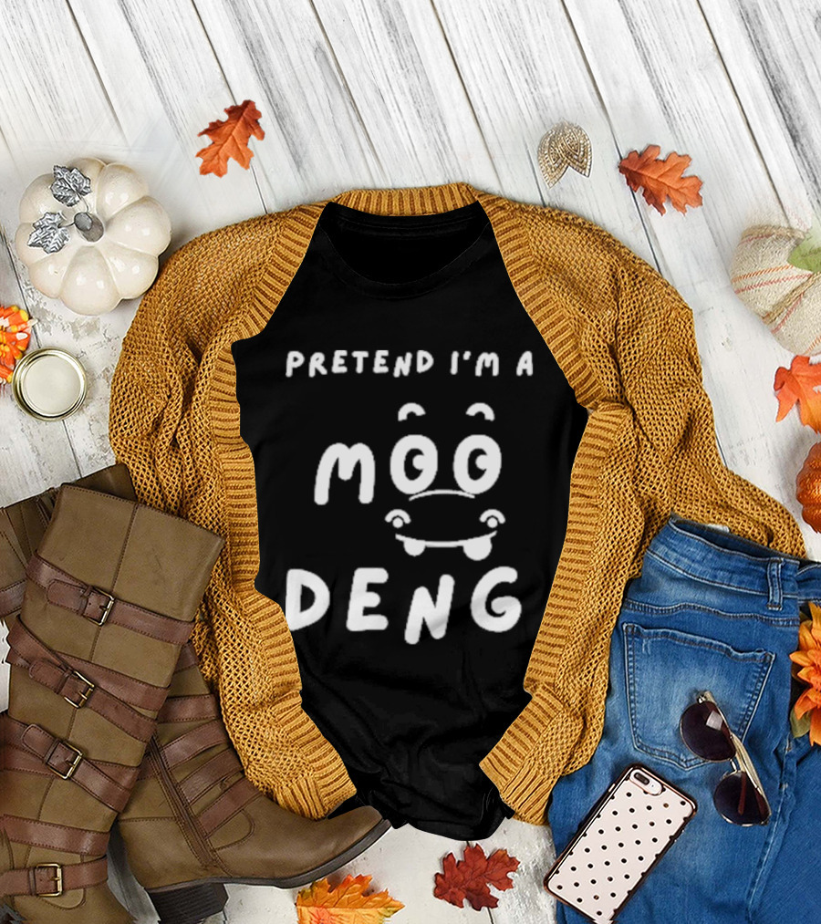 Pretend I’m A Moo Deng Hippo Lazy Easy Halloween Matching T-Shirt