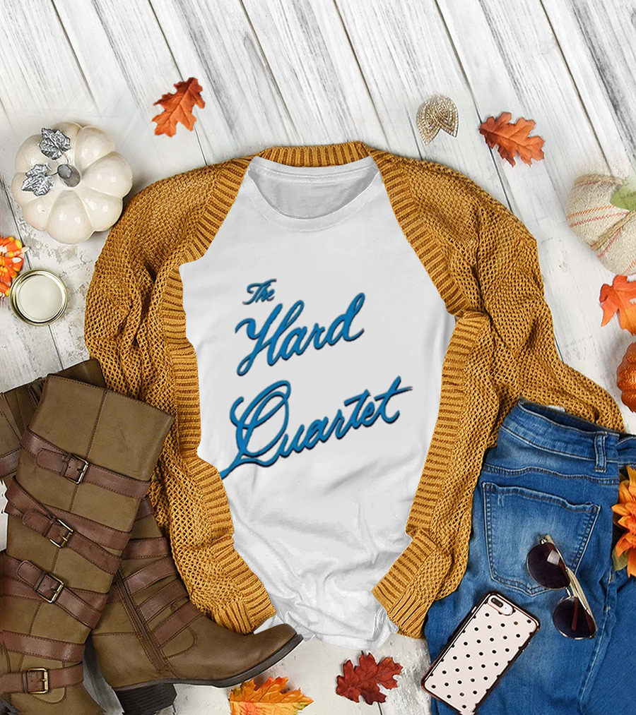 The Hard Quartet Band Blue T-Shirt