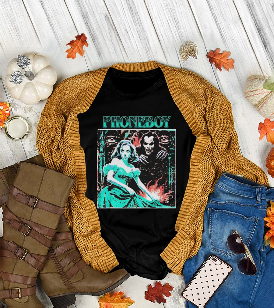 PHONEBOY A Night Of Ultimate Horror Vintage Gothic Horror Aesthetic T-Shirt