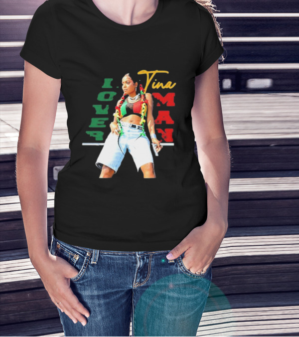 Tina Pinnock Lover Man Reggae Style Vibes T-Shirt