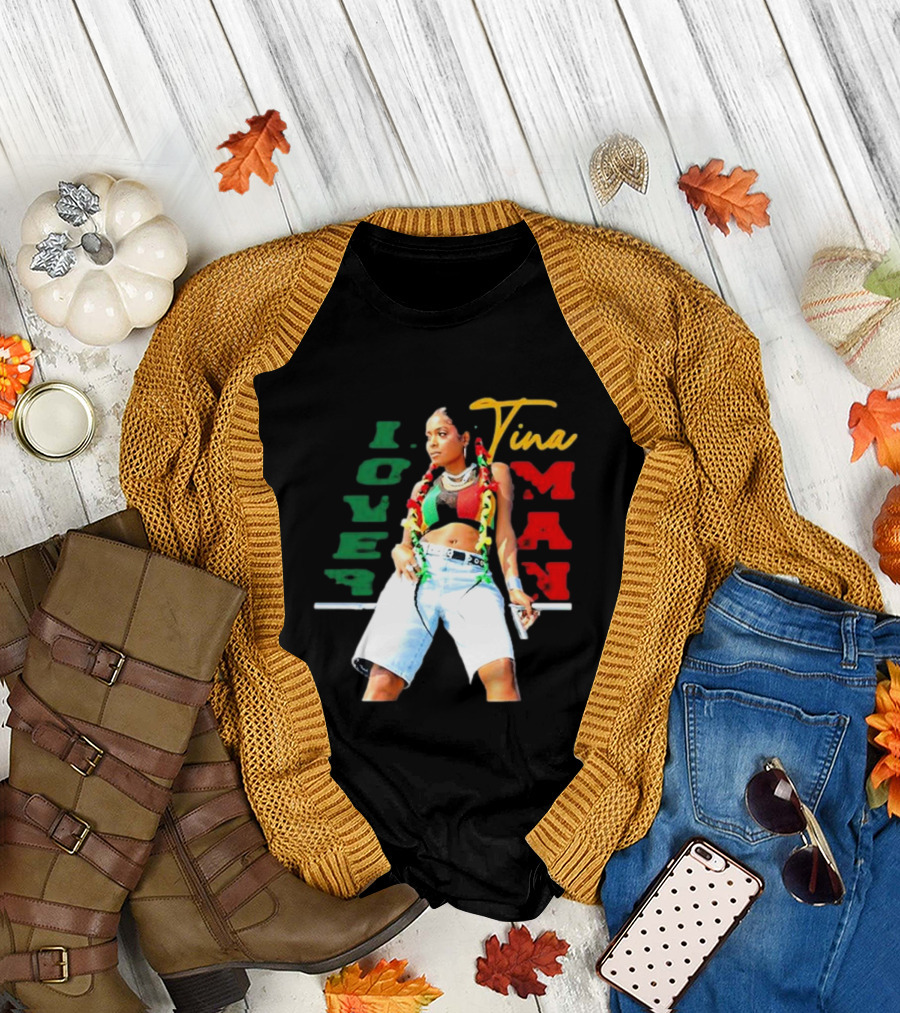 Tina Pinnock Lover Man Reggae Style Vibes T-Shirt
