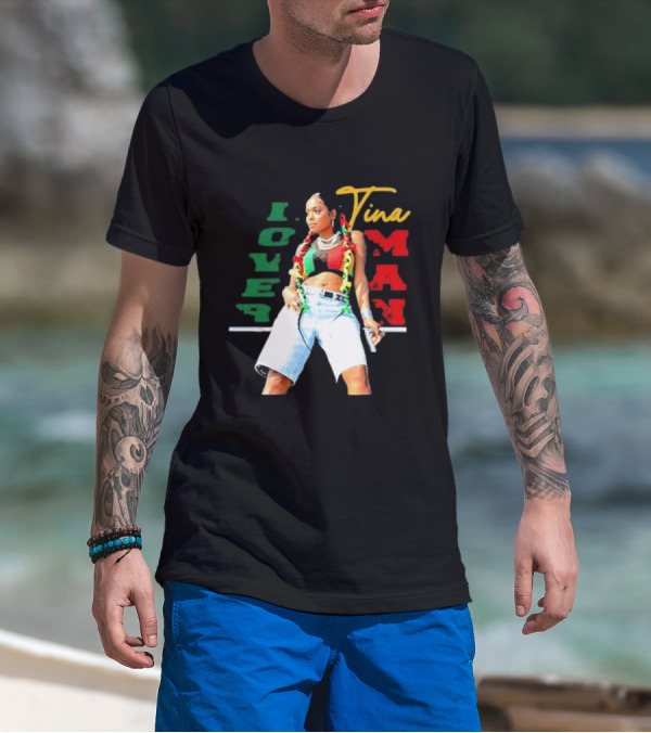 Tina Pinnock Lover Man Reggae Style Vibes T-Shirt