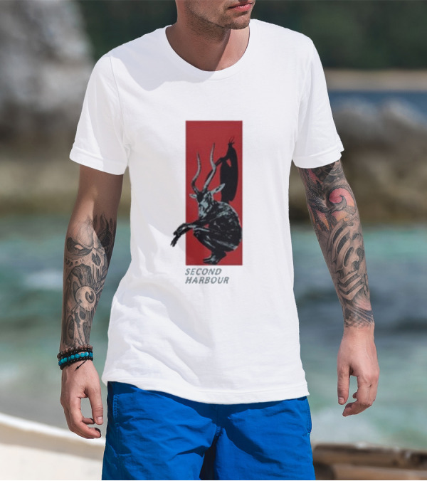 Second Harbour Gazelle And Bird T-Shirt