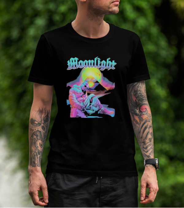 Moonlight Neon Vibes With Chris Brown T-Shirt