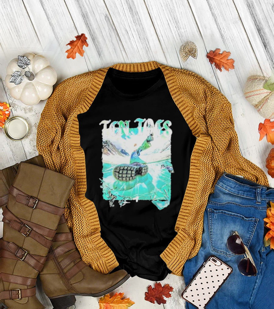 TEN TOES Chris Brown Snowboard Adventure T-Shirt