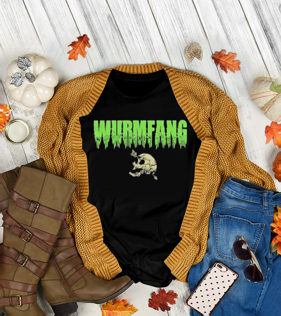 Wurmfang Monster Blood Skull T-Shirt