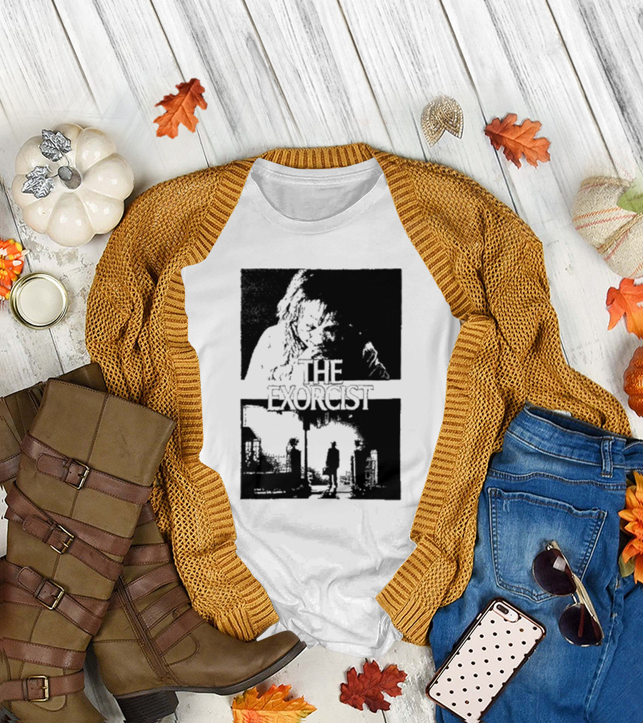 The San Antonio Sharpist The Exorcist Mashup T-Shirt