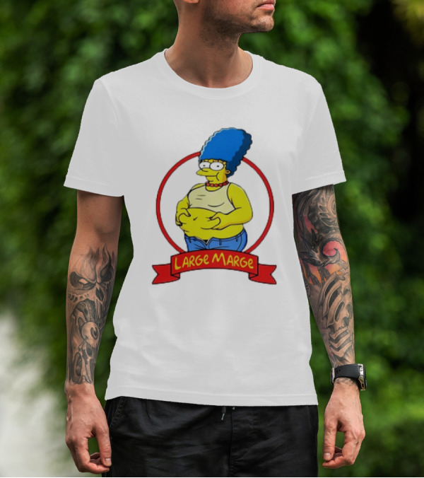 Large Marge Simpsons Cartoon Meme T-Shirt