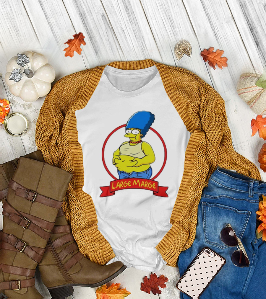 Large Marge Simpsons Cartoon Meme T-Shirt