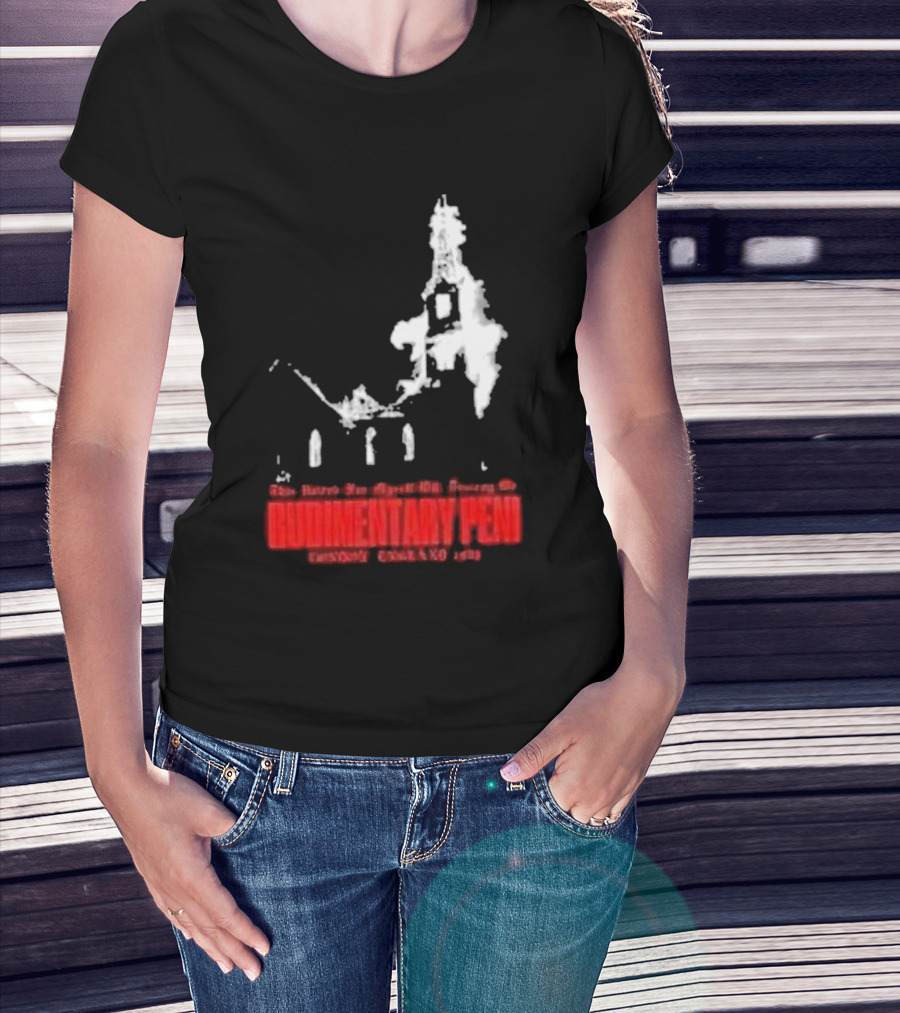 Rudimentary Peni San Francisco On Broadway 1984 Bootleg Union Death Church T-Shirt