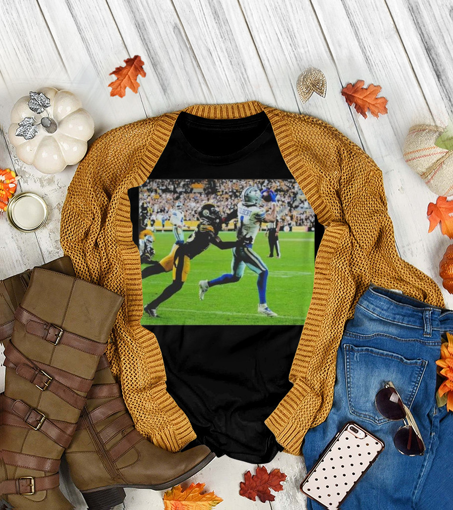 Jalen Tolbert Dallas Cowboys NFL Week 5 Flash Features Football Play Highlights T-Shirt