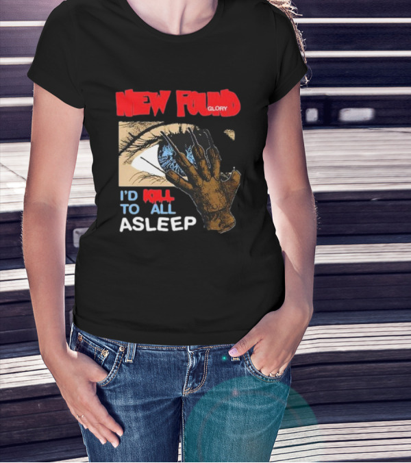 New Found Glory Eye Claw I'd Kill To Fall Asleep T-Shirt