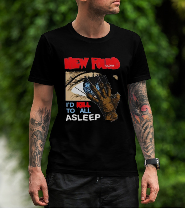 New Found Glory Eye Claw I'd Kill To Fall Asleep T-Shirt